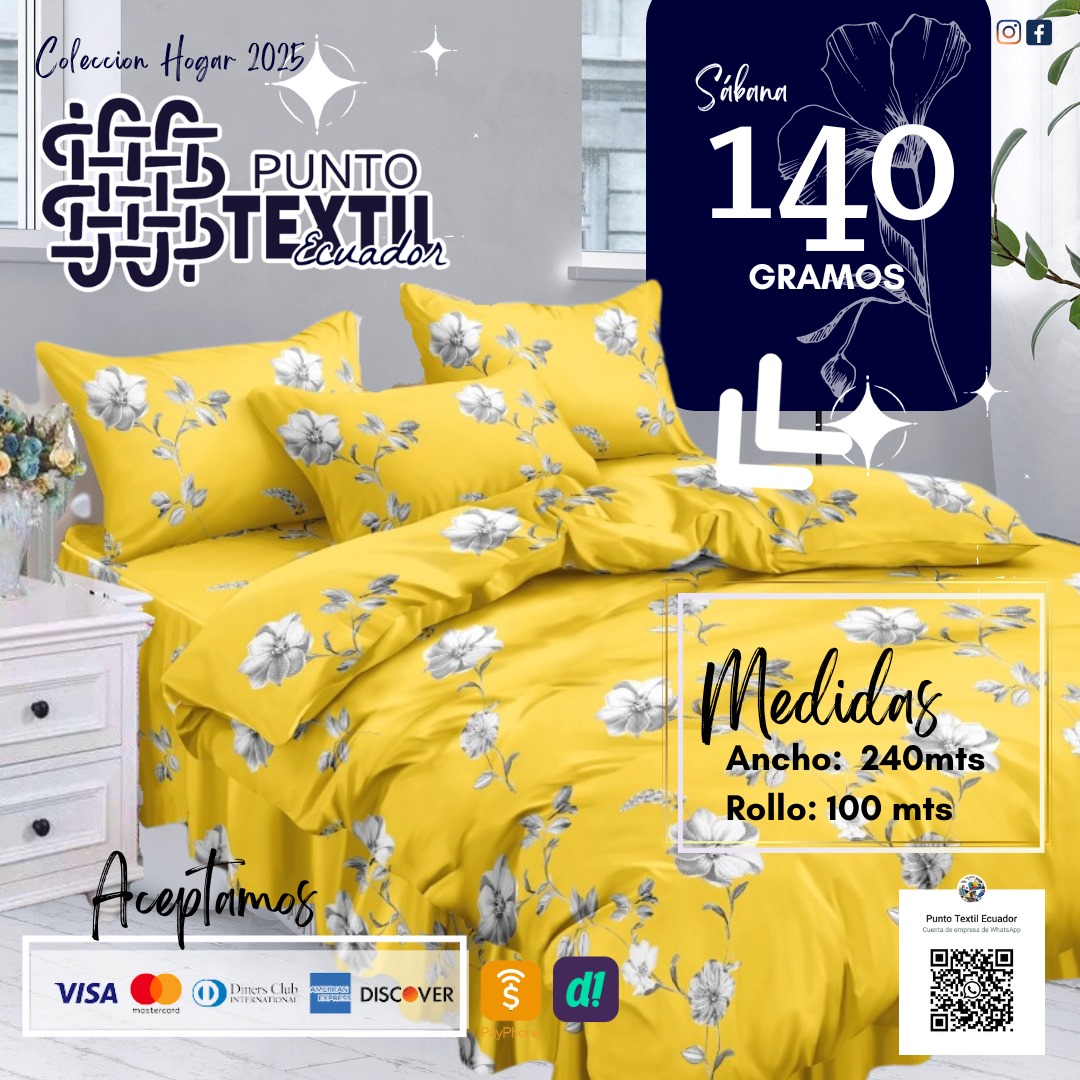 Tela Sábana 140gr