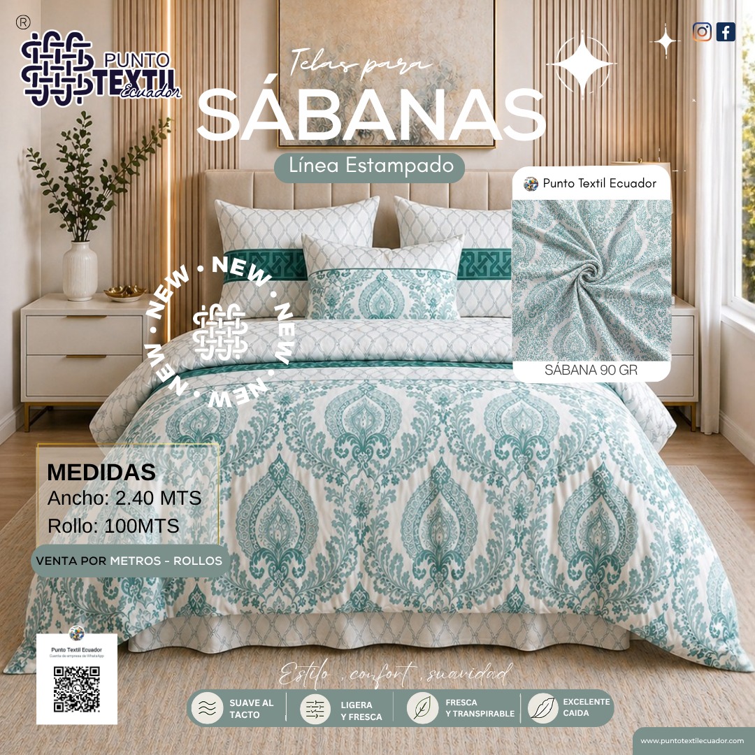 Tela Sábana 90gr