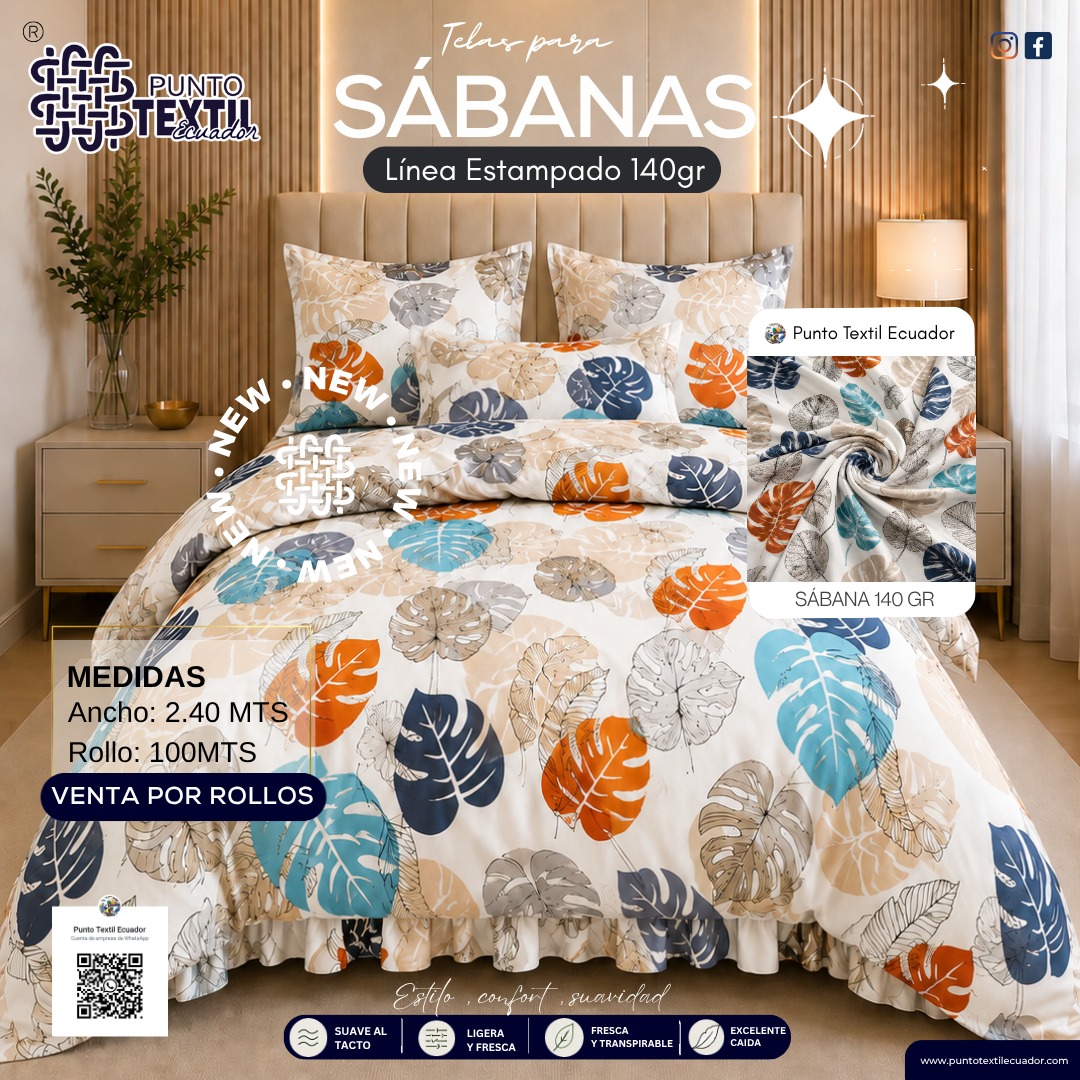 Tela Sábana 140gr