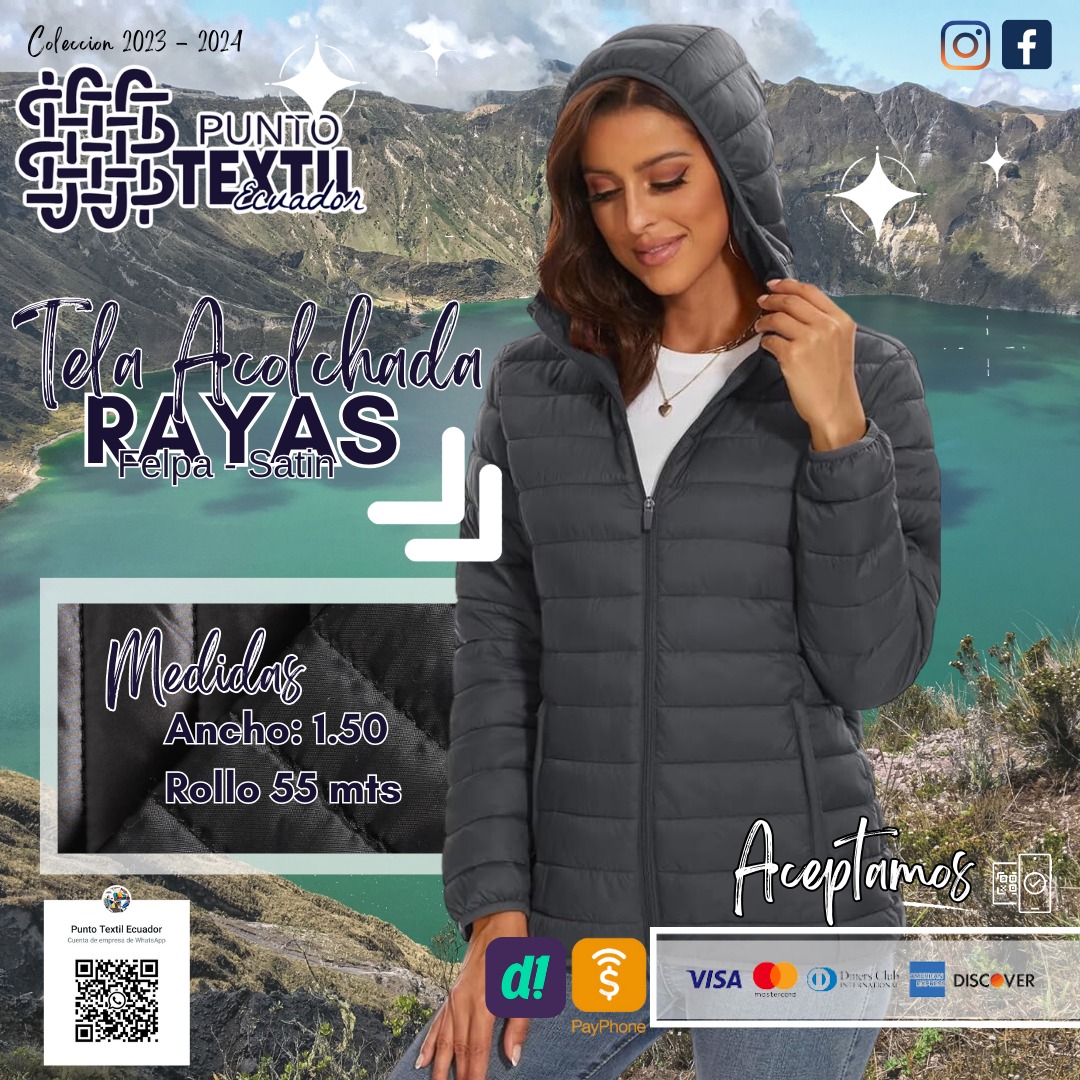 Acolchada Rayas