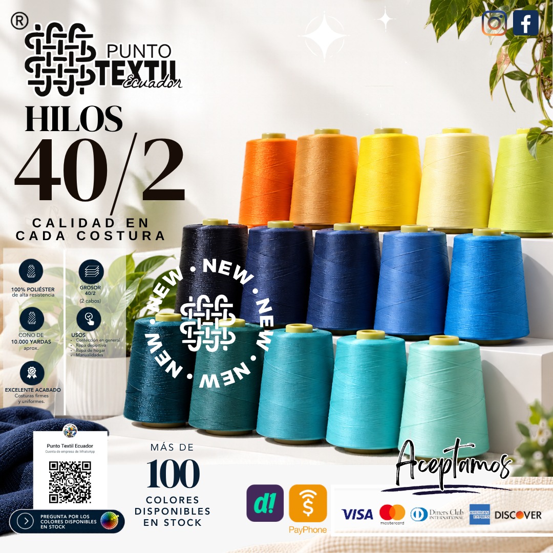 Hilo 40/2 Poliéster